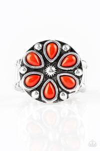 Paparazzi "Color Me Calla Lily" Red Ring Paparazzi Jewelry