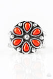 Paparazzi "Color Me Calla Lily" Red Ring Paparazzi Jewelry