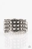 Paparazzi VINTAGE VAULT "Call To Arms" Silver Ring Paparazzi Jewelry