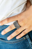 Paparazzi VINTAGE VAULT "Call To Arms" Silver Ring Paparazzi Jewelry