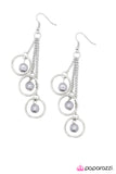 Paparazzi "The Ripple Effect - Silver" earring Paparazzi Jewelry