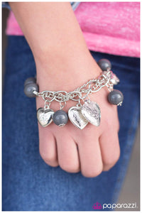 Paparazzi "Heart of Hearts" Silver Bracelet Paparazzi Jewelry