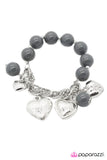 Paparazzi "Heart of Hearts" Silver Bracelet Paparazzi Jewelry