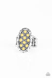 Paparazzi VINTAGE VAULT "Cactus Garden" Yellow Ring Paparazzi Jewelry