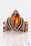 Paparazzi "Heres Your Crown" Copper Ring Paparazzi Jewelry