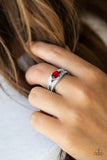 Paparazzi "The Insider" Red Ring Paparazzi Jewelry