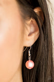 Paparazzi VINTAGE VAULT "Runaway Bridesmaid" Orange Necklace & Earring Set Paparazzi Jewelry