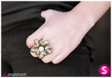 Paparazzi "To Your Hearts Content" Brass Ring Paparazzi Jewelry
