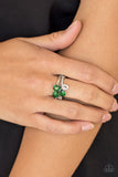 Paparazzi "Friends In High-End Places" Green Ring Paparazzi Jewelry