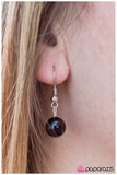 Paparazzi "The Toast of the Town" Black Necklace & Earring Set Paparazzi Jewelry