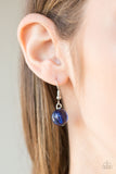 Paparazzi "Mountain Mosaic" Blue Necklace & Earring Set Paparazzi Jewelry