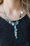 Paparazzi VINTAGE VAULT "Sailboat Sunsets" Blue Necklace & Earring Set Paparazzi Jewelry