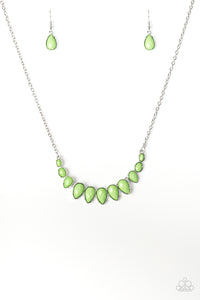 Paparazzi "Maui Majesty" Green Necklace & Earring Set Paparazzi Jewelry