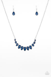 Paparazzi "Maui Majesty" Blue Necklace & Earring Set Paparazzi Jewelry