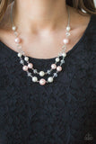 Paparazzi  "The Princess BRIDESMAID" Pink Necklace & Earring Set Paparazzi Jewelry