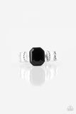 Paparazzi "Regal Relic" Black Ring Paparazzi Jewelry