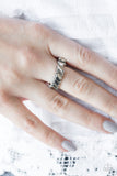 Paparazzi VINTAGE VAULT "Money Hungry" Silver Ring Paparazzi Jewelry