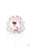 Paparazzi "Queen of Hustle" Pink Ring Paparazzi Jewelry