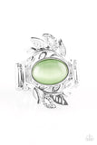 Paparazzi "Garden Dew" Green Ring Paparazzi Jewelry
