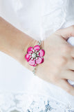 Paparazzi "Polynesian Princess" Pink Bracelet Paparazzi Jewelry