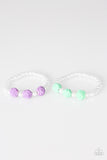 Girls Rosebud Flower Starlet Shimmer Bracelets Set of 5 Paparazzi Jewelry