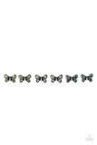 Girl's Starlet Shimmer Set of 5 Multi Butterfly Post Earrings Paparazzi Jewelry