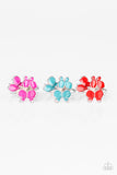 Girl's Starlet Shimmer Set of 5 Multi Rhinestone Butterfly Rings Paparazzi Jewelry