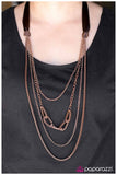Paparazzi "Delicately Dangerous - Copper" necklace Paparazzi Jewelry