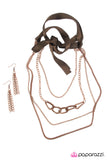 Paparazzi "Delicately Dangerous - Copper" necklace Paparazzi Jewelry