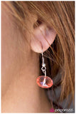 Paparazzi "In A Roundabout Way - Coral" necklace Paparazzi Jewelry