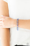 Paparazzi "Life Of The Block Party" Blue Bracelet Paparazzi Jewelry