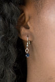 Paparazzi VINTAGE VAULT "Trust Fund Baby" Blue Necklace & Earring Set Paparazzi Jewelry