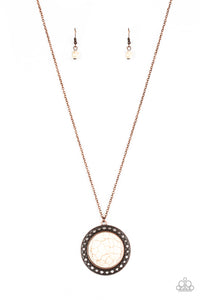 Paparazzi VINTAGE VAULT "Run Out of Rodeo" Copper Necklace & Earring Set Paparazzi Jewelry