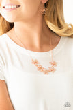 Paparazzi "Hoppin Hibiscus" Copper Necklace & Earring Set Paparazzi Jewelry