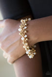 Paparazzi VINTAGE VAULT "Just For The FUND Of It!" Gold Bracelet Paparazzi Jewelry