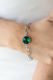 Paparazzi "All Aglitter" Green Bracelet Paparazzi Jewelry