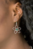 Paparazzi "Hoppin Hibiscus" Green Necklace & Earring Set Paparazzi Jewelry