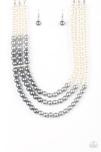 Paparazzi VINTAGE VAULT "Times Square Starlet" Multi Necklace & Earring Set Paparazzi Jewelry