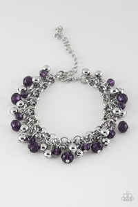 Paparazzi VINTAGE VAULT "Just For The FUND Of It!" Purple Bracelet Paparazzi Jewelry