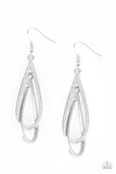 Paparazzi "Spotlight Splendor" White Earrings Paparazzi Jewelry