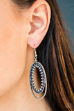 Paparazzi "Marry Into Money" Blue Earrings Paparazzi Jewelry