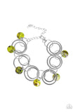 Paparazzi "Total SHELL-Out" Green Bracelet Paparazzi Jewelry