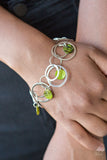 Paparazzi "Total SHELL-Out" Green Bracelet Paparazzi Jewelry