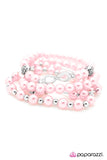 Paparazzi "Always and FOURever" Pink Bracelet Paparazzi Jewelry