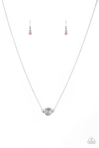 Paparazzi "Pristinely Pasadena" Pink Necklace & Earring Set Paparazzi Jewelry