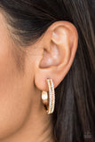 Paparazzi "Slay Your Way" Gold Earrings Paparazzi Jewelry