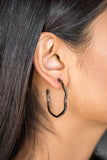 Paparazzi "Another Day, Another Slay" Black Earrings Paparazzi Jewelry