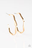 Paparazzi "Another Day, Another Slay" Gold Earrings Paparazzi Jewelry
