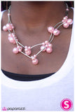 Paparazzi "Instant Classic" Pink Necklace & Earring Set Paparazzi Jewelry