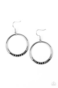 Paparazzi "Morning Mimosas" Black Earrings Paparazzi Jewelry